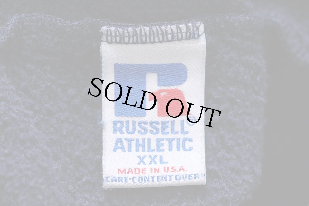 画像6: 90s USA製 RUSSELLラッセル 無地 スウェットパンツ 紺 XXL★特大 (6)