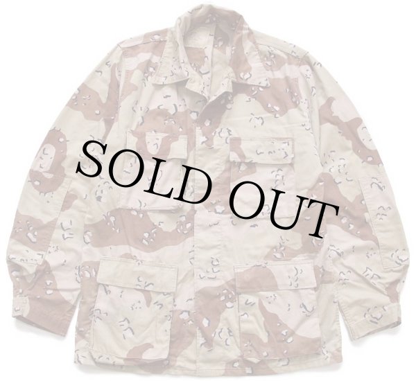 80s 米軍 U.S.ARMY チョコチップ デザートカモ BDU ジャケット M-L