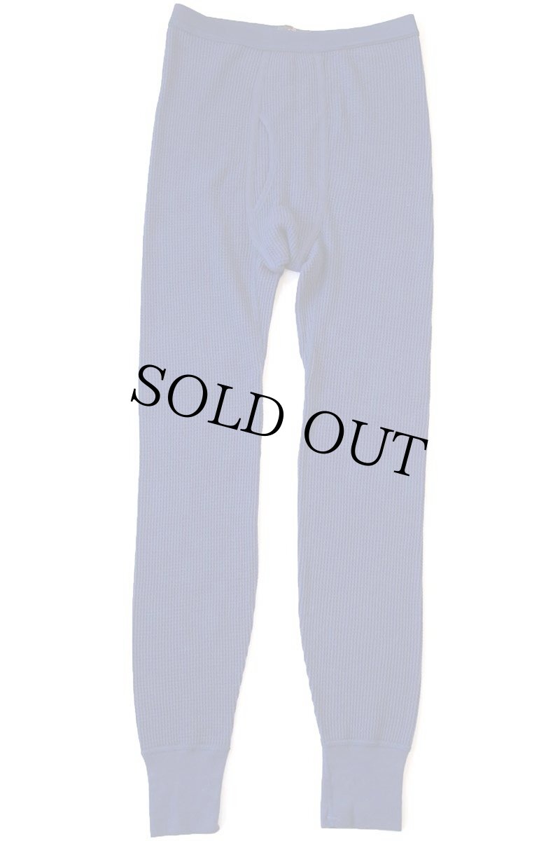 画像2: 90s USA製 GREATLAND サーマルパンツ 紺 M (2)