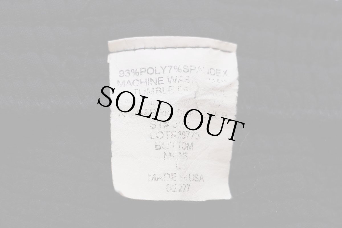 画像6: USA製 ドロワーズ グリッドフリース インナーパンツ 黒 L (6)