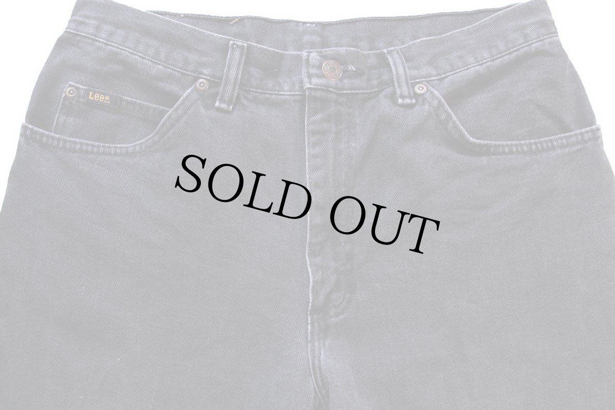 画像4: 00s Leeリー ブラック デニムパンツ W32 (4)