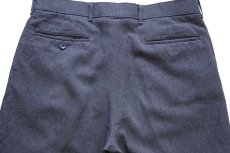 画像5: 80s Levi'sリーバイス ACTION SLACKS スラックス ポリエステルパンツ グレー w34★スタプレ (5)