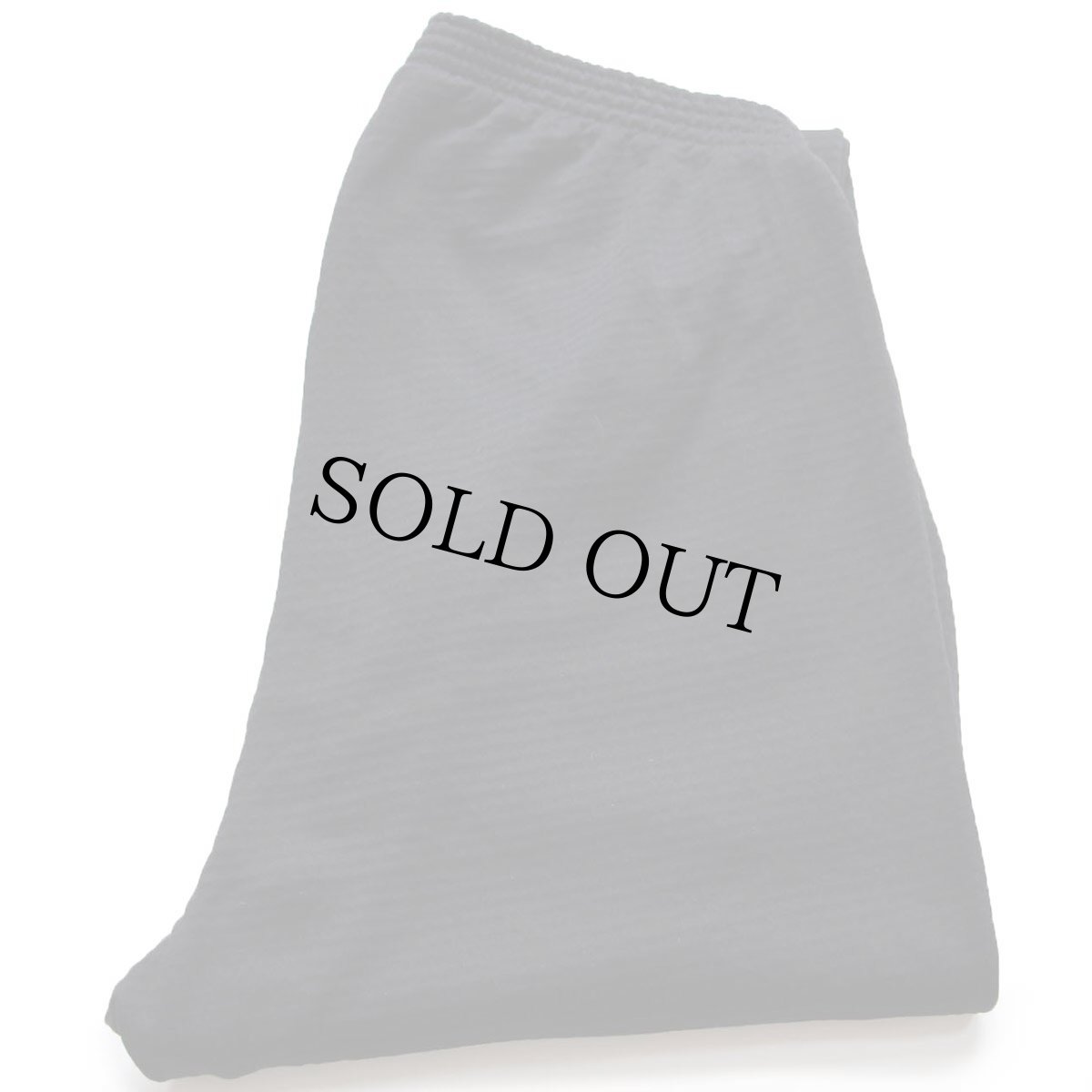 画像1: USA製 ドロワーズ グリッドフリース インナーパンツ 黒 L (1)