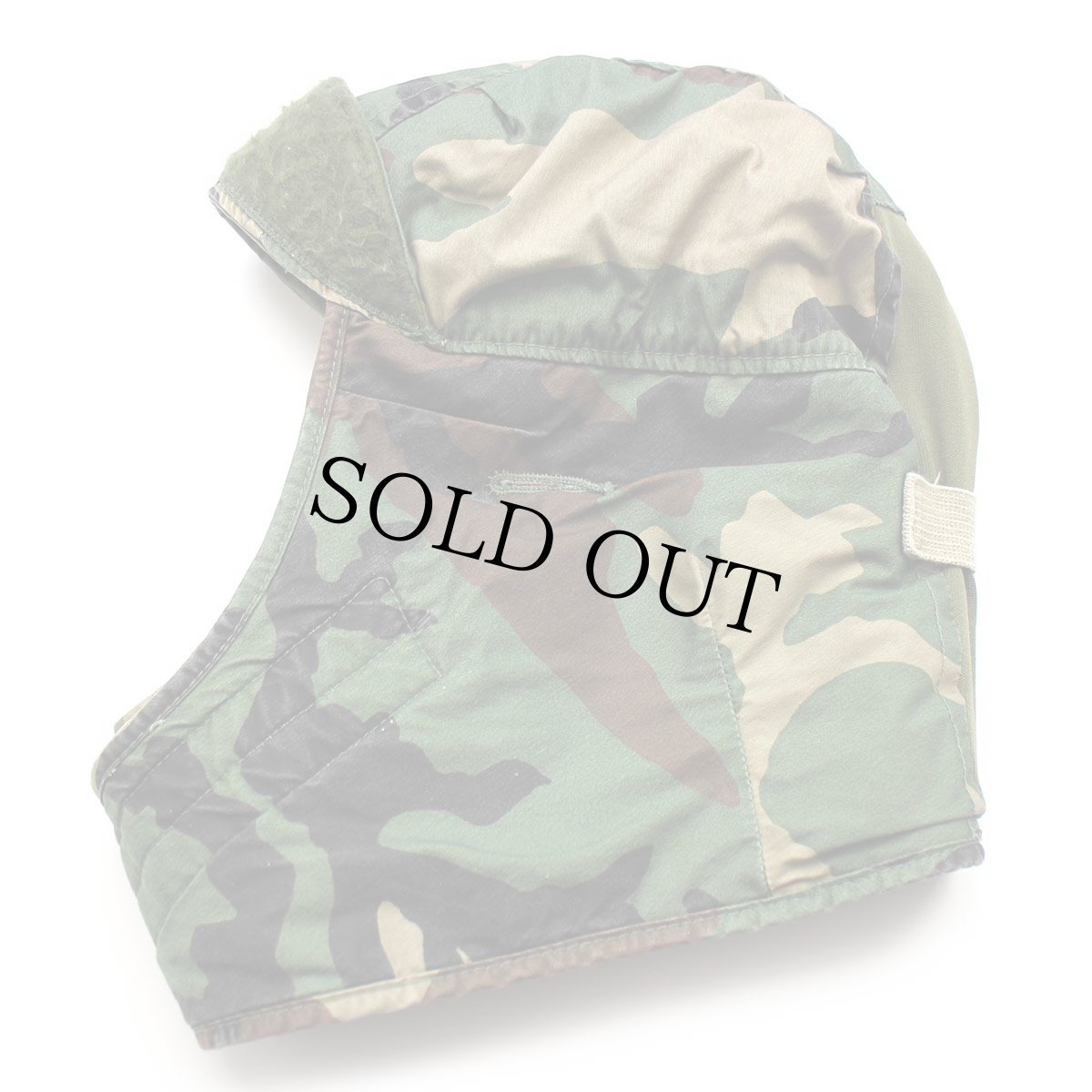 画像3: 90s 米軍 U.S.ARMY ウッドランドカモ ヘルメットライナー キャップ 7 1/2★B (3)