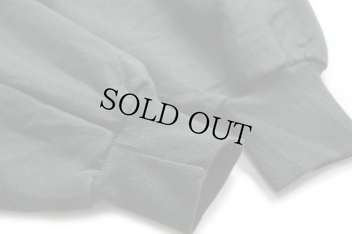 画像6: 90s USA製 RUSSELLラッセル 無地 前V スウェット 緑 XL★ブランク (6)