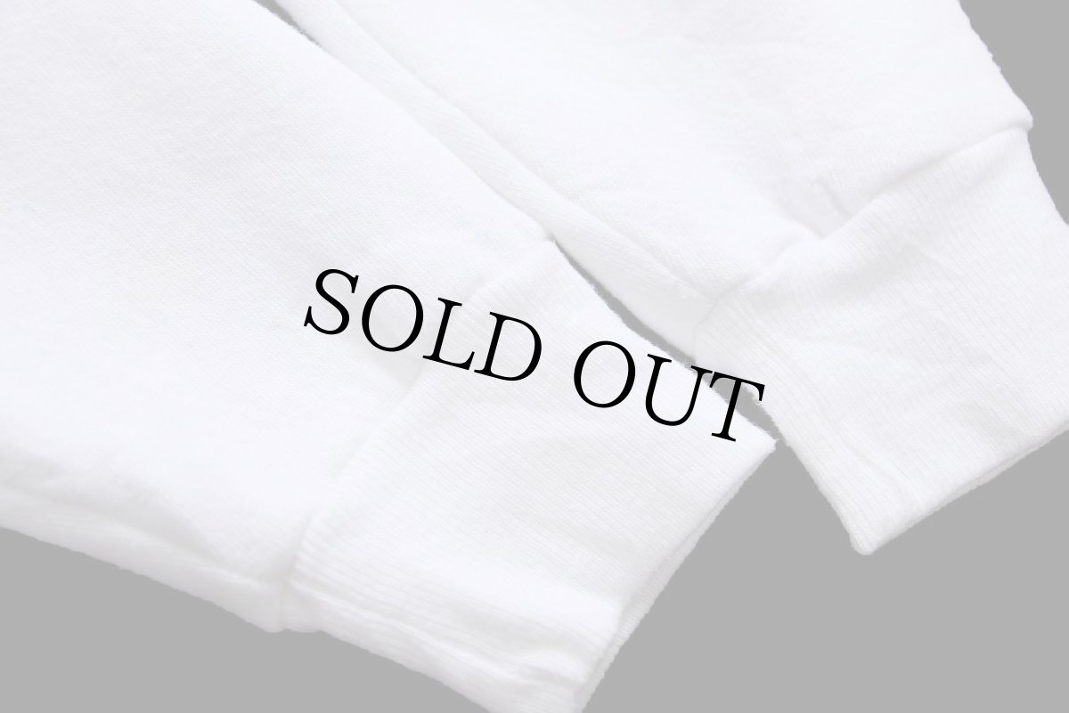 画像6: 80s USA製 RUSSELLラッセル VIRGINIA 前V スウェット 白 M (6)