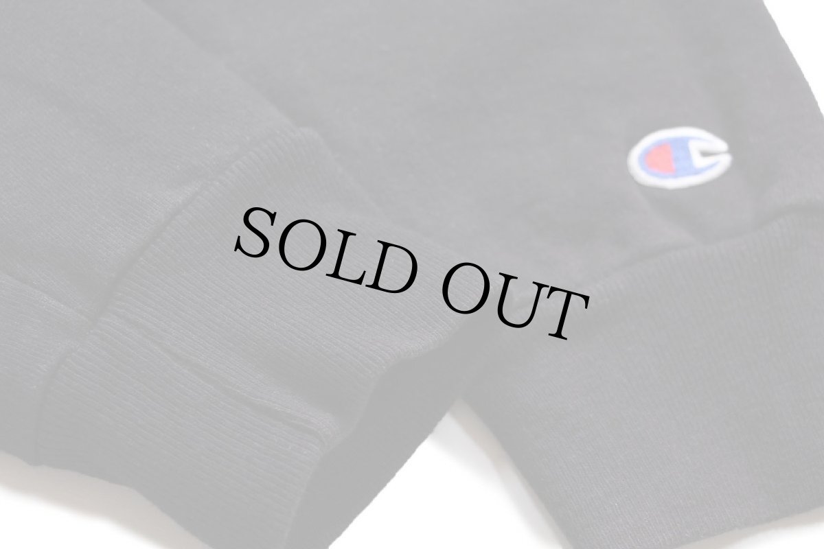 画像5: 90s USA製 Championチャンピオン スクリプト ビッグロゴ刺繍 マルチカラー 切り替え 前V スウェット XXL★特大 (5)