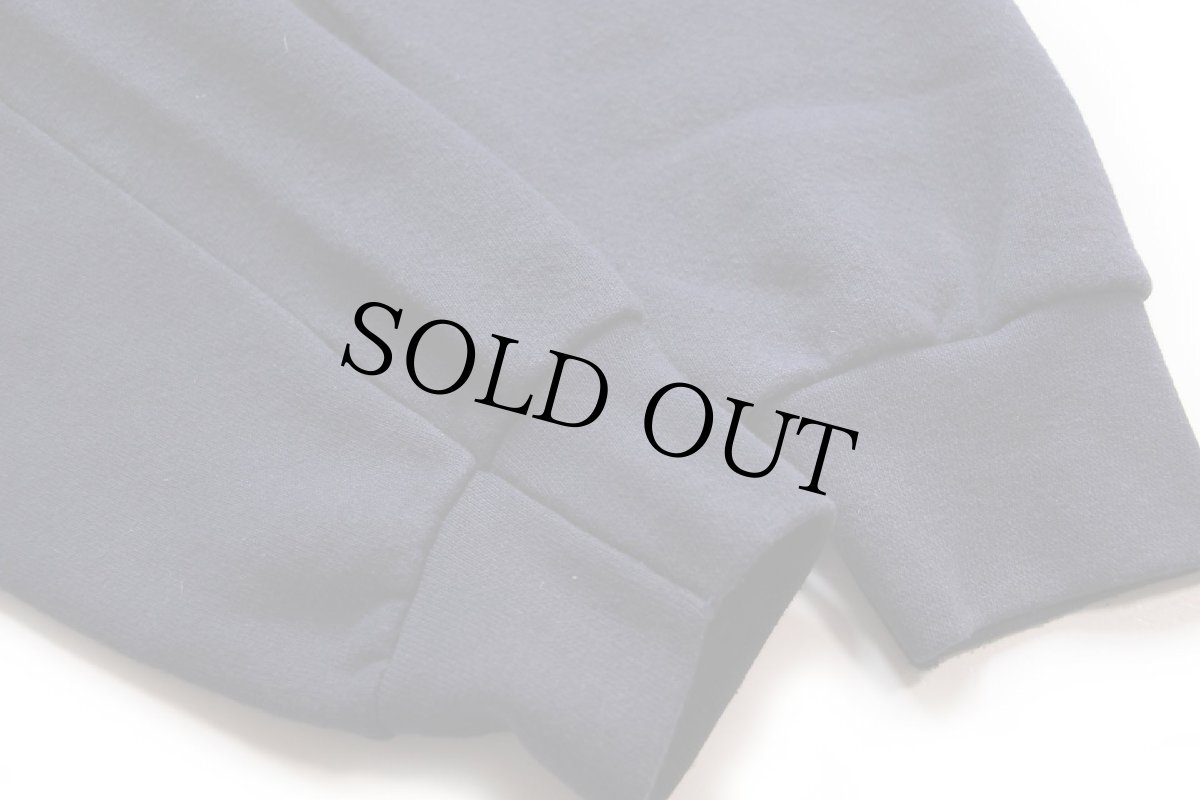 画像6: 90s USA製 Leeリー CARUSO&McGOVERN 両面プリント スウェットパーカー ナス紺 XL★フーディー (6)