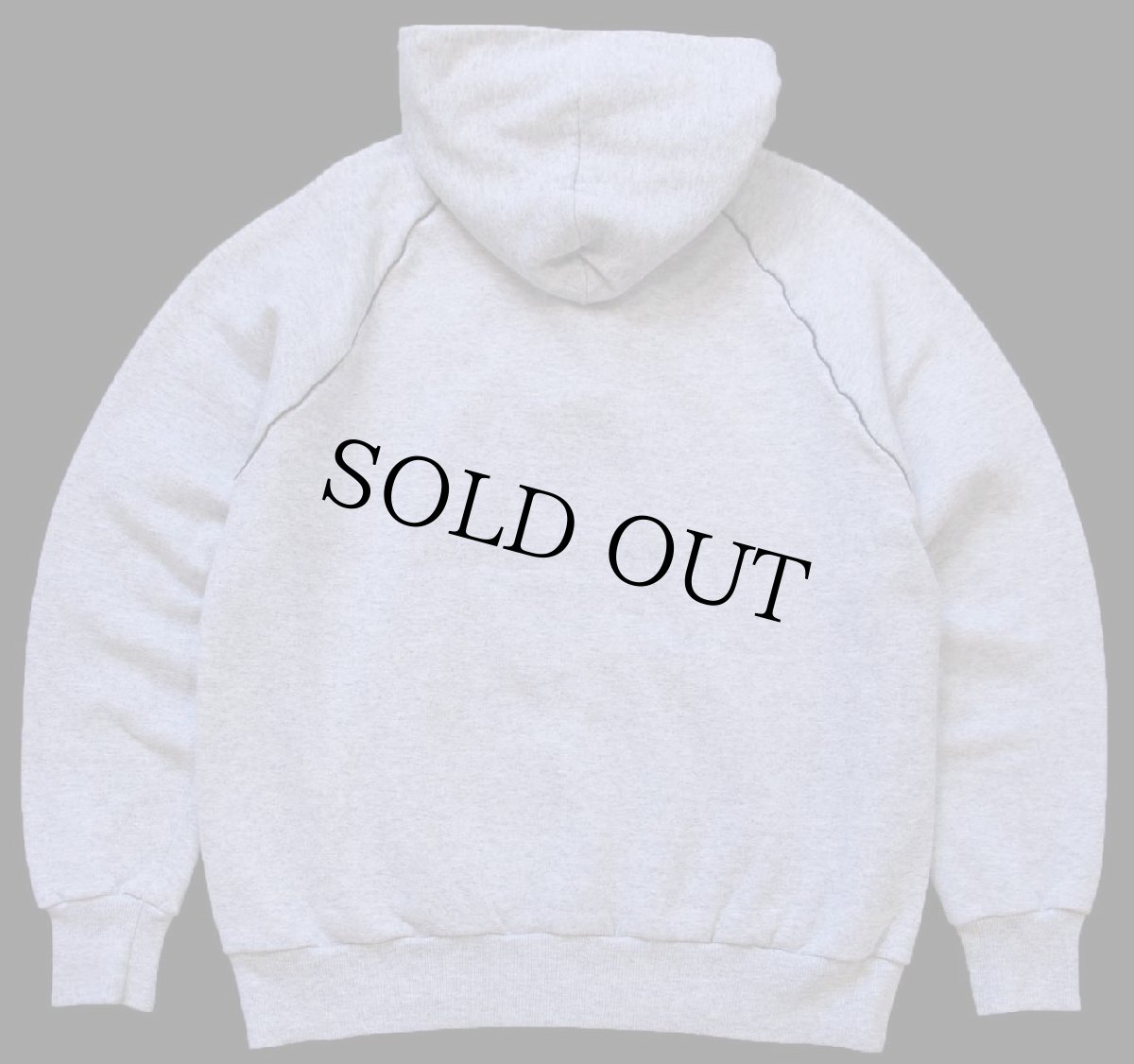 画像2: 80s USA製 Disneyディズニー EPCOT CENTER フェルトプリント ヘンリーネック スウェットパーカー 杢グレー L★フーディー (2)