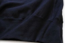 画像5: 00s メキシコ製 Championチャンピオン ワンポイント リバースウィーブ スウェット 黒 L (5)