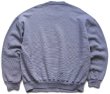 90s USA製 RUSSELLラッセル ボーダー 前V スウェット 紺×白 XL