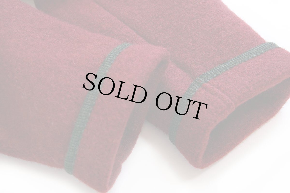 画像8: オーストリア製 GIESSWEIN 風景柄 アップリケ アート スタンドカラー チロリアン ボイルドウール ジャケット 38 (8)