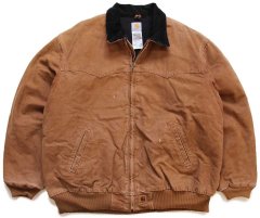 00s carharttカーハート ダブルニー ダック地 オーバーオール 黒