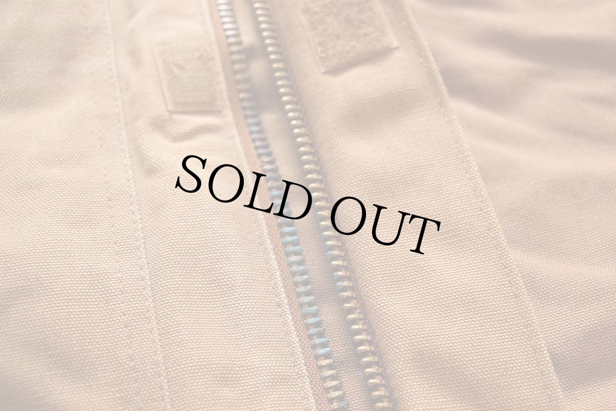 画像7: 00s USA製 carharttカーハート キルティングライナー ダック地 トラディショナルジャケット 茶 フェード 42T (7)