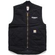 Carhartt カーハート ダックベスト キルティング ブラック Carhartt カーハート ダックベスト キルティング ブラック