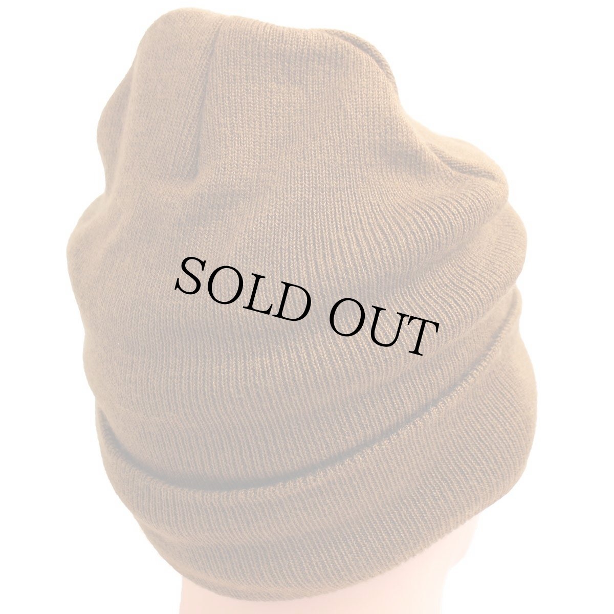 画像4: carharttカーハート amazonアマゾン ロゴ刺繍 アクリル ニットキャップ 茶★ニット帽 (4)