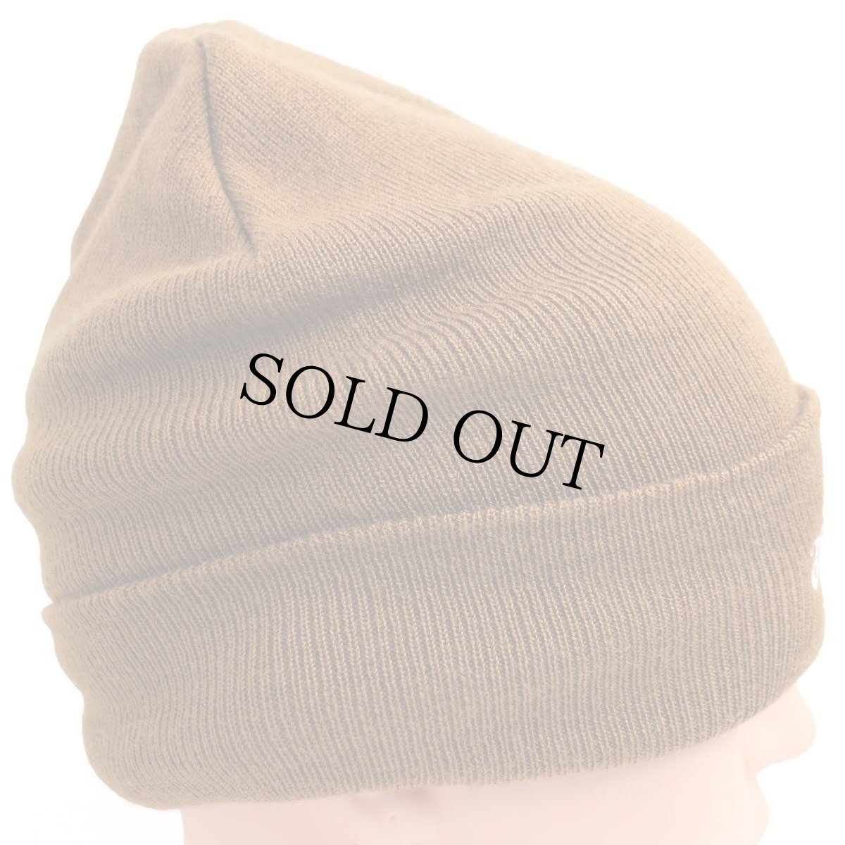 画像3: carharttカーハート amazonアマゾン ロゴ刺繍 アクリル ニットキャップ 茶★ニット帽 (3)