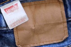 画像6: 90s メキシコ製 Levi'sリーバイス 505 ダメージ デニムパンツ w33★150 (6)