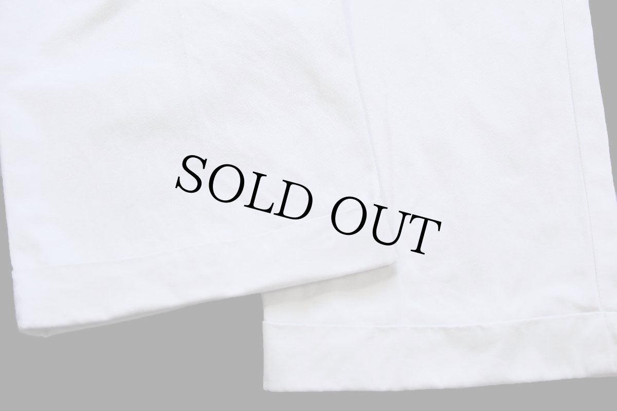 画像7: 90s ポロ ラルフローレン ツータック スラックス コットンパンツ ライトベージュ w34 L32★305 (7)