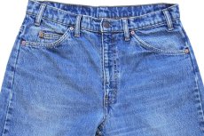 画像4: 90s メキシコ製 Levi'sリーバイス 505 ダメージ デニムパンツ w33★150 (4)