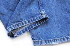 画像9: 90s メキシコ製 Levi'sリーバイス 505 ダメージ デニムパンツ w33★150 (9)