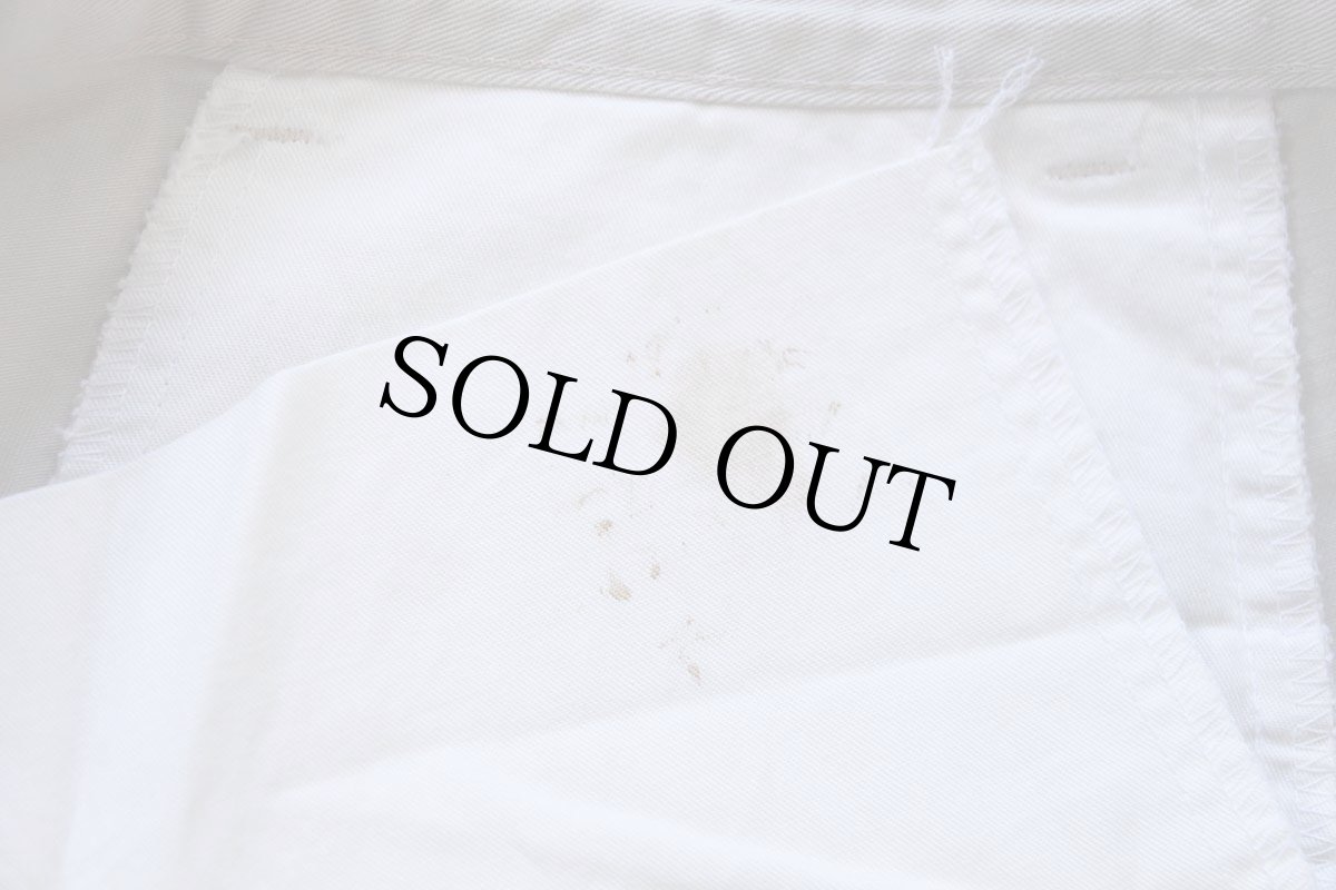 画像9: デッドストック★90s ポロ ラルフローレン ツータック コットン チノパン ライトベージュ w34 L34 (9)