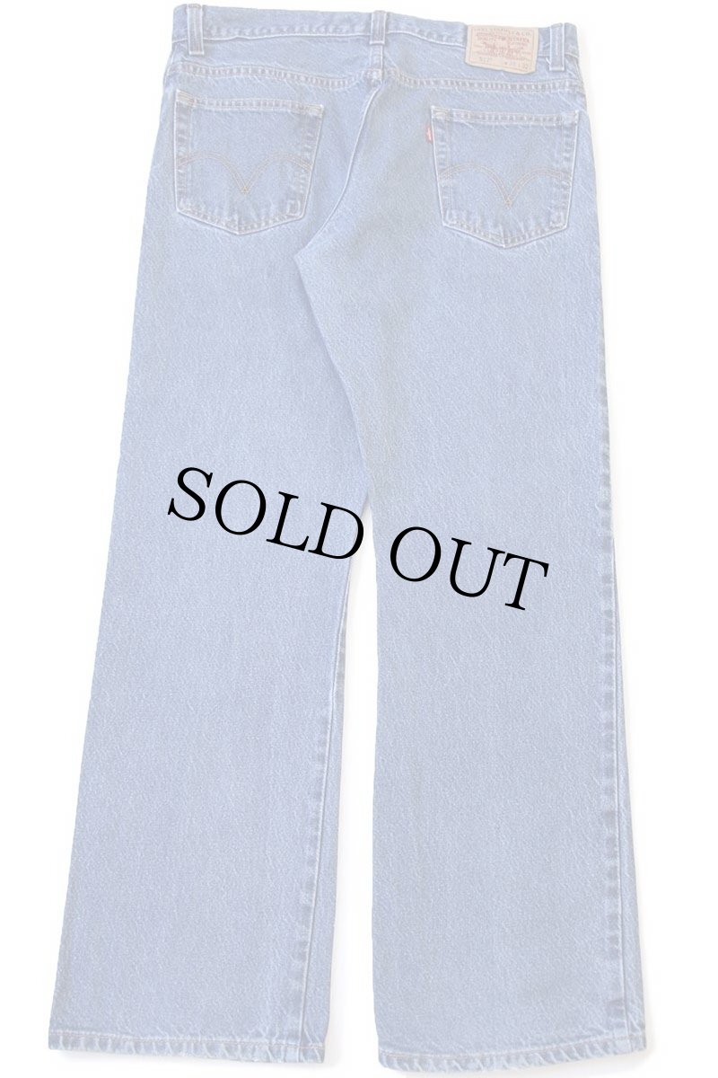 画像3: 00s メキシコ製 Levi'sリーバイス 517 デニムパンツ w36 L32★79 ブーツカット (3)