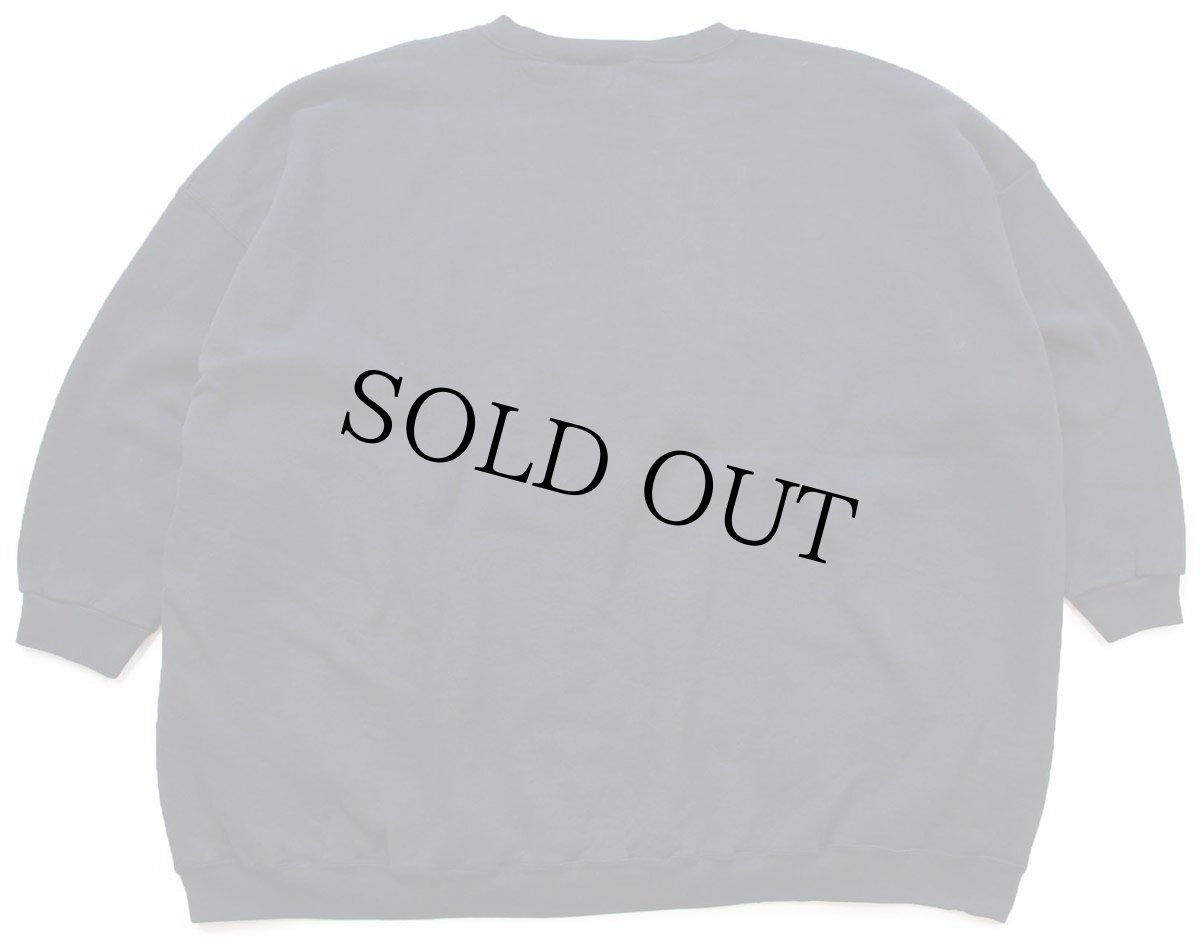 画像2: 90s USA製 PURE SWEAT CLASSIC 無地 前V スウェット 黒 5X-6X★特大 ブランク (2)