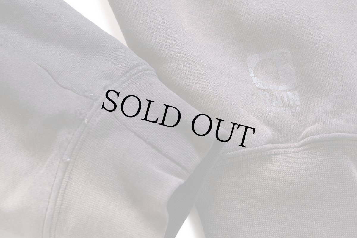 画像8: メキシコ製 carharttカーハート RAIN DEFENDER スウェット ジップパーカー 黒 アート フェード L★フーディー (8)