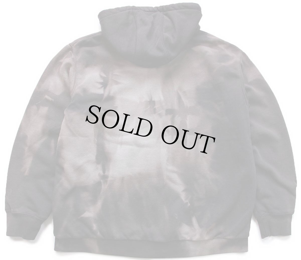 画像2: メキシコ製 carharttカーハート RAIN DEFENDER スウェット ジップパーカー 黒 アート フェード L★フーディー (2)