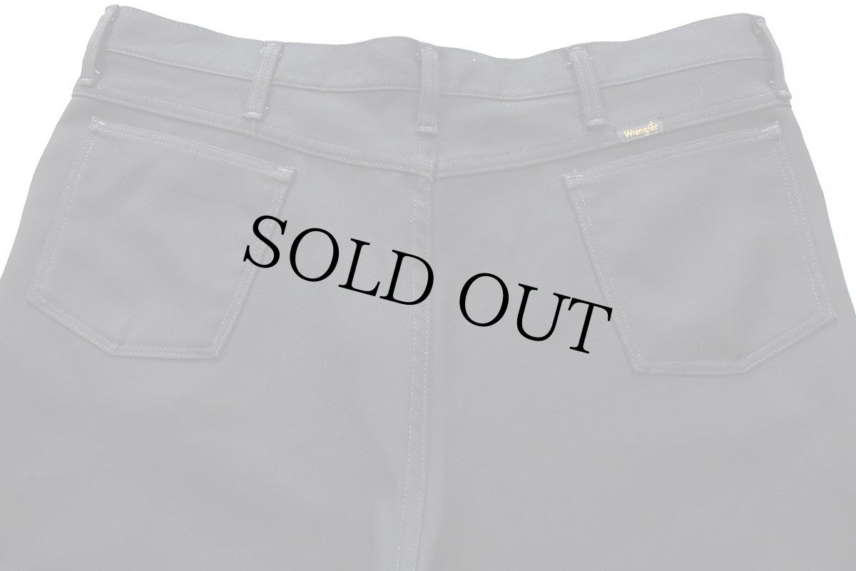 画像5: 90s USA製 Wranglerラングラー 82BK ランチャードレスジーンズ ポリエステルパンツ ブラック w40 L30★163 スタプレ (5)