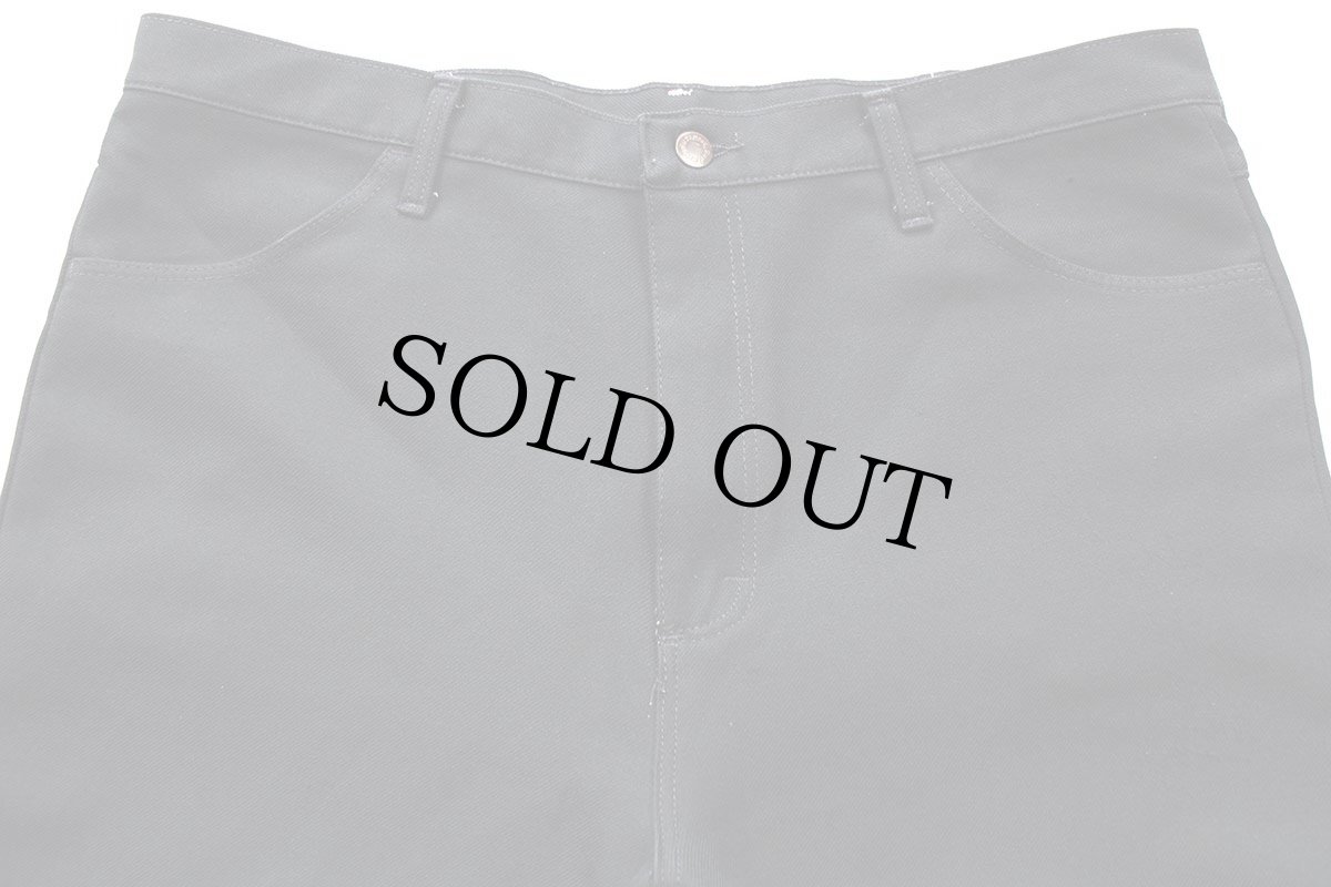 画像4: 90s USA製 Wranglerラングラー 82BK ランチャードレスジーンズ ポリエステルパンツ ブラック w40 L30★163 スタプレ (4)