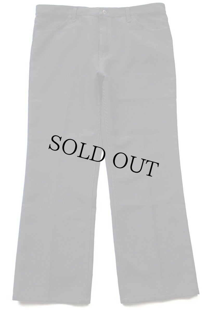 画像2: 90s USA製 Wranglerラングラー 82BK ランチャードレスジーンズ ポリエステルパンツ ブラック w40 L30★163 スタプレ (2)