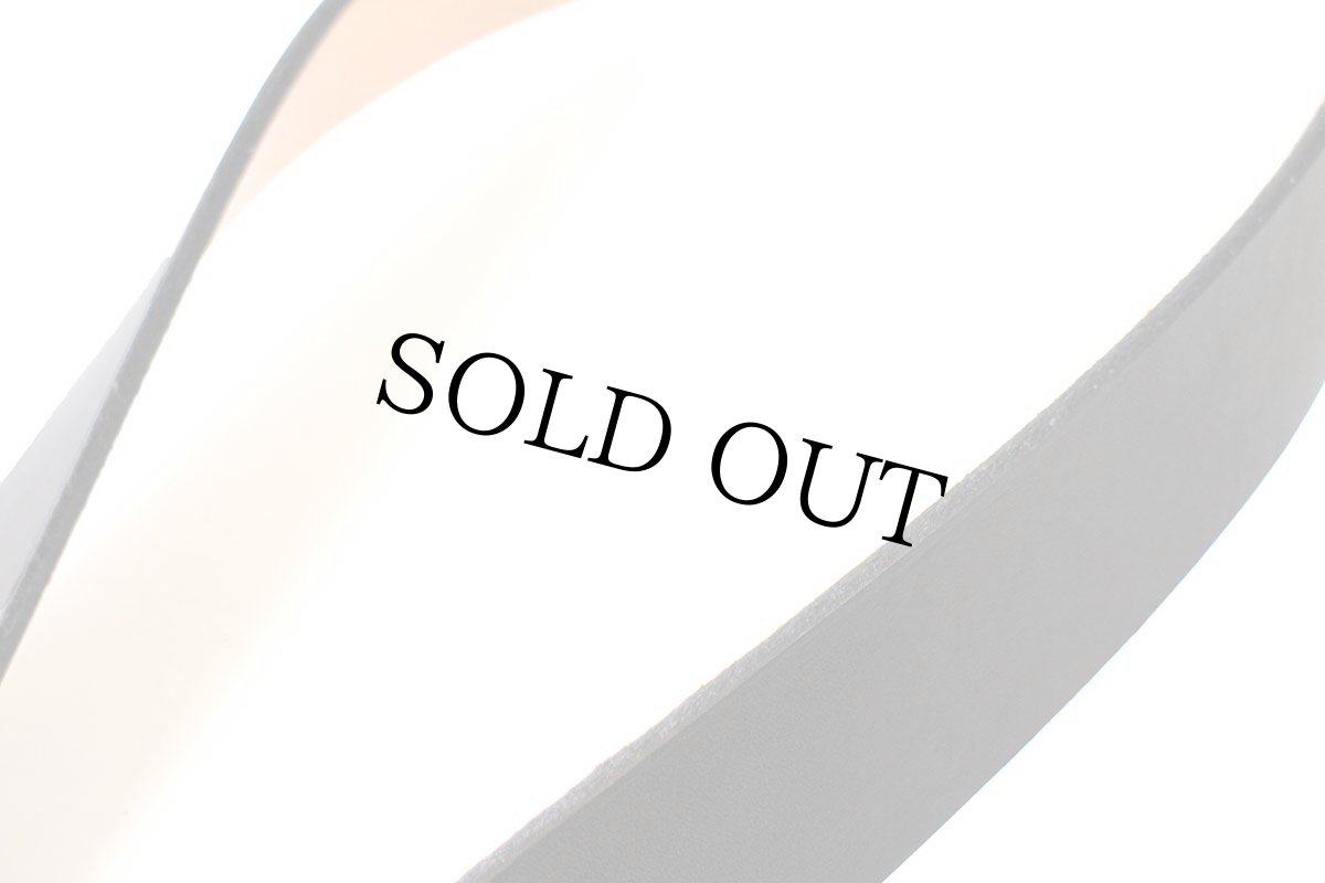 画像5: 新品★USA製 BRACKNEY LEATHER WORKS レザーベルト ダークブラウン 34 (5)