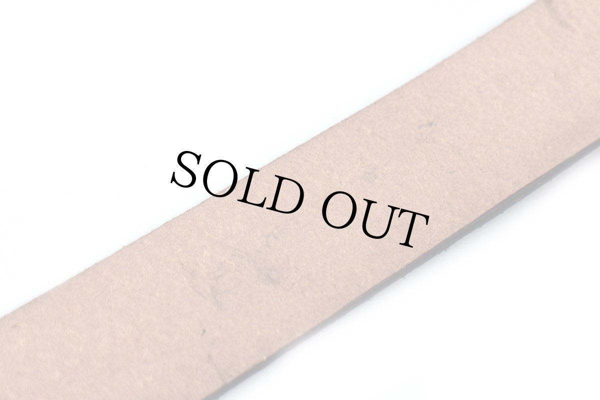 画像6: 新品★USA製 BRACKNEY LEATHER WORKS レザーベルト ダークブラウン 34 (6)