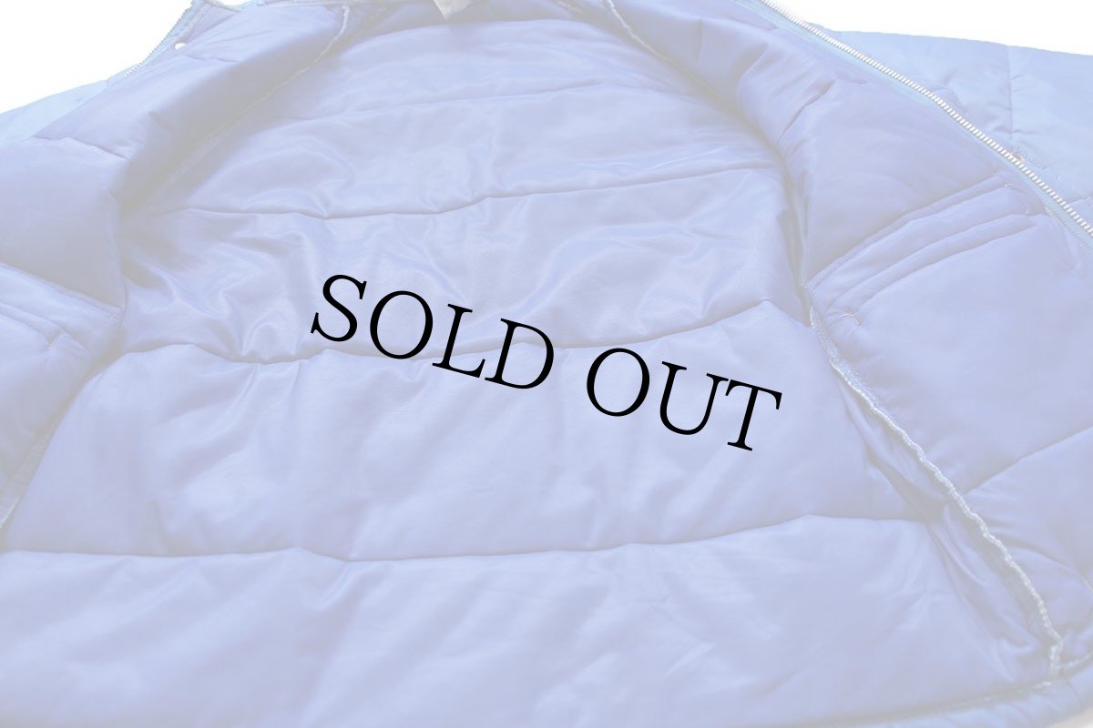 画像5: 70s Swingster 中綿入り ナイロン レーシングジャケット 青 L (5)