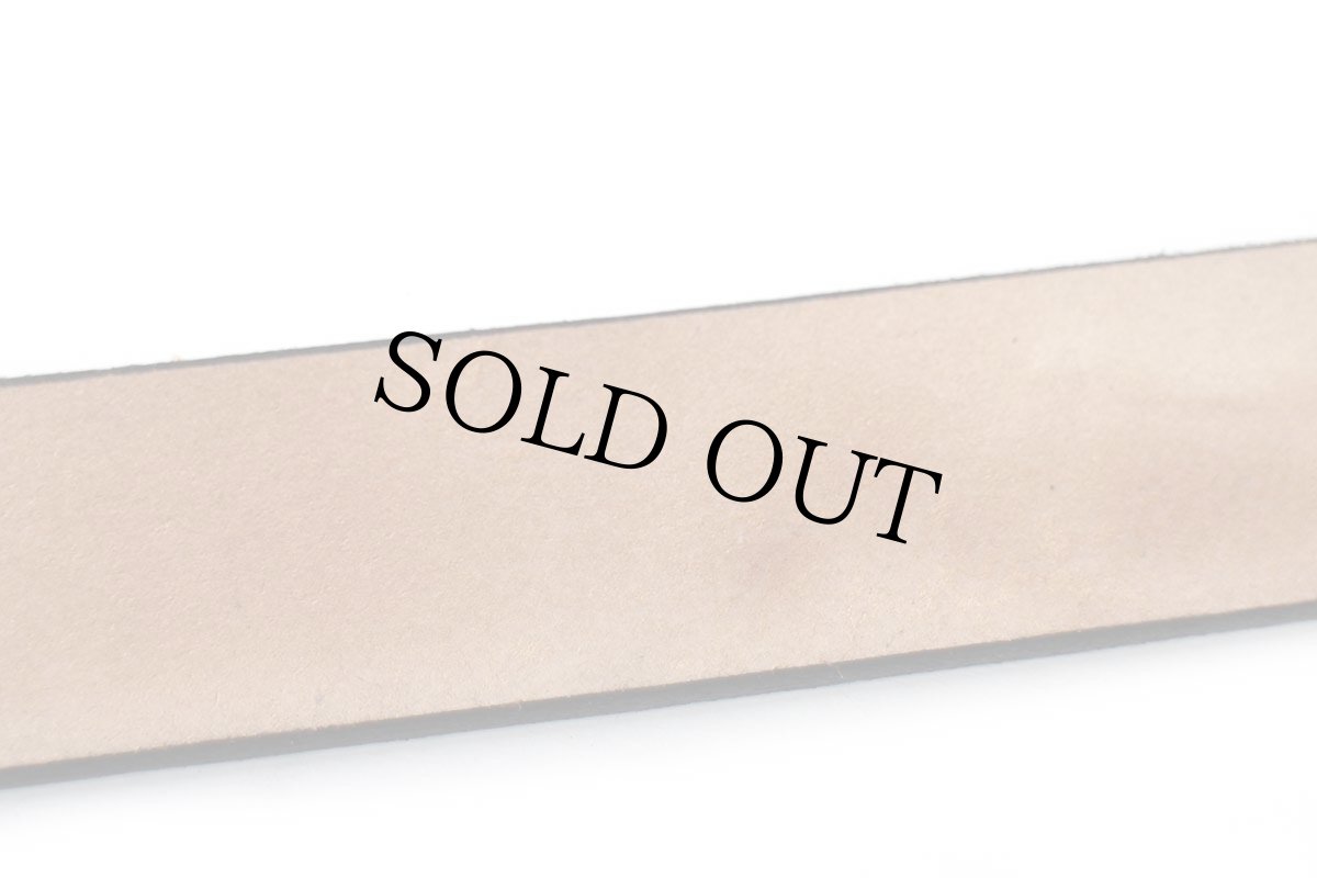 画像6: 新品★USA製 BRACKNEY LEATHER WORKS レザーベルト ブラウン 34 (6)