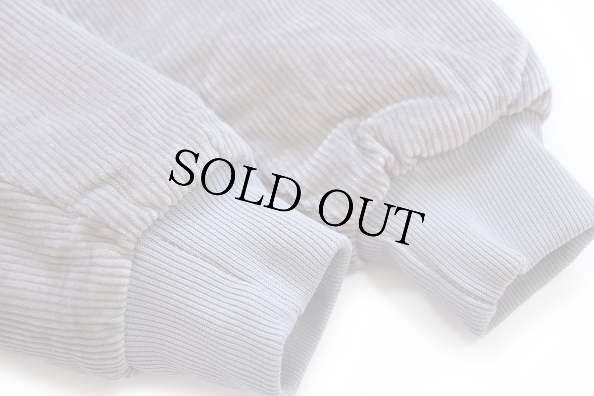 画像6: 80s USA製 Swingster CHAMPION SPARK PLUG チャンピオン プラグ ロゴ刺繍 キルティングライナー 太畝コーデュロイジャケット グレー M (6)