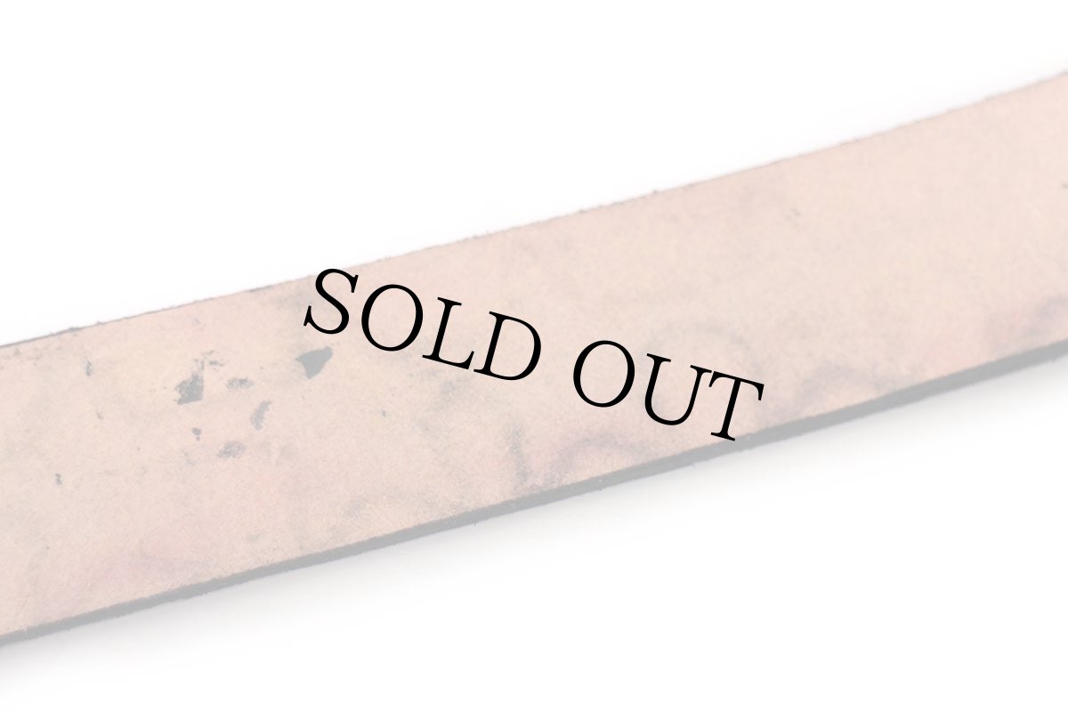 画像6: 新品★USA製 BRACKNEY LEATHER WORKS スター 型押し レザーベルト レッド 34 (6)