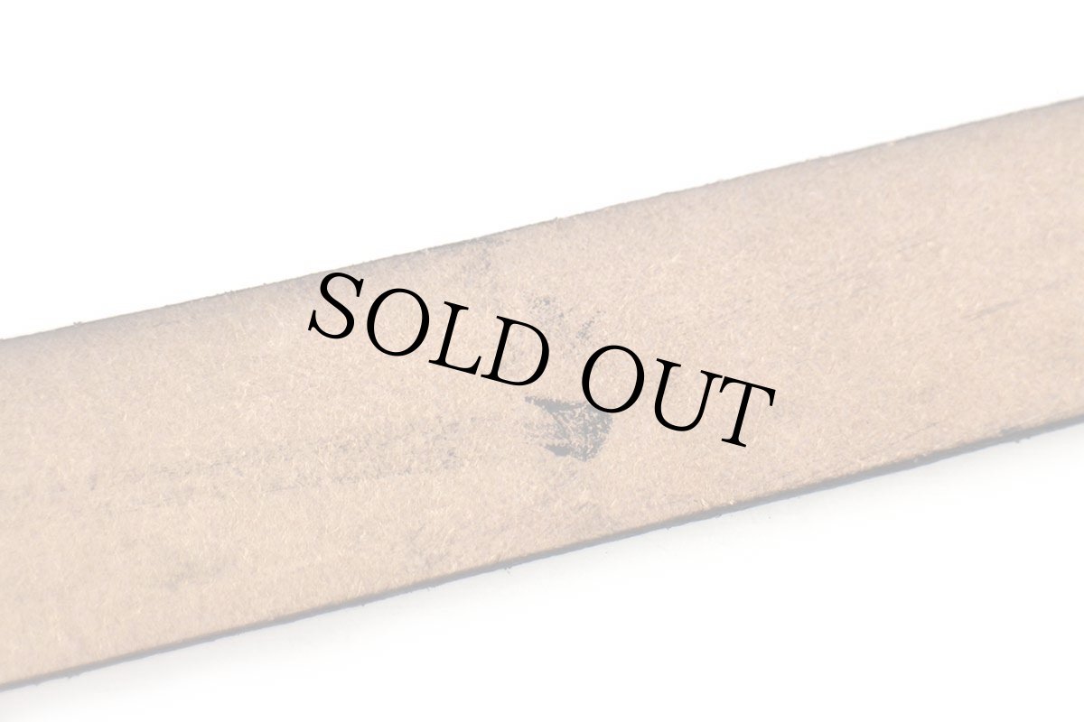 画像7: 新品★USA製 BRACKNEY LEATHER WORKS フレイムス 型押し ペイント レザーベルト 34★ファイヤーパターン (7)