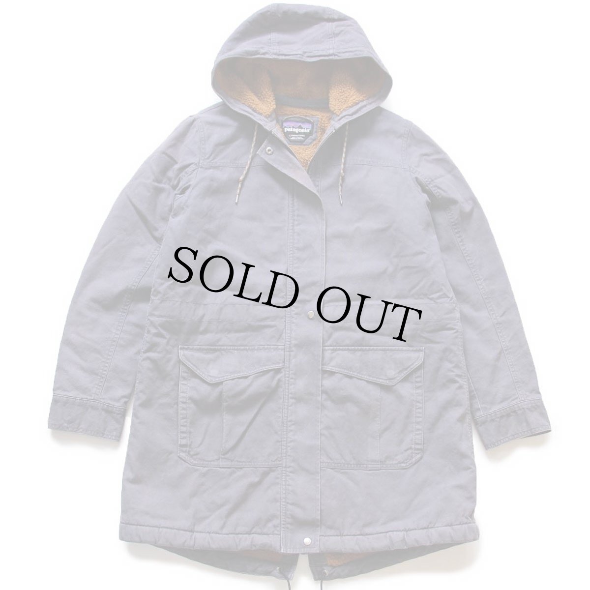 画像1: patagoniaパタゴニア Insulated Prairie Dawn Parka パイル フリースライナー コットン キャンバス パーカー SMDB フェード W-L★コート (1)