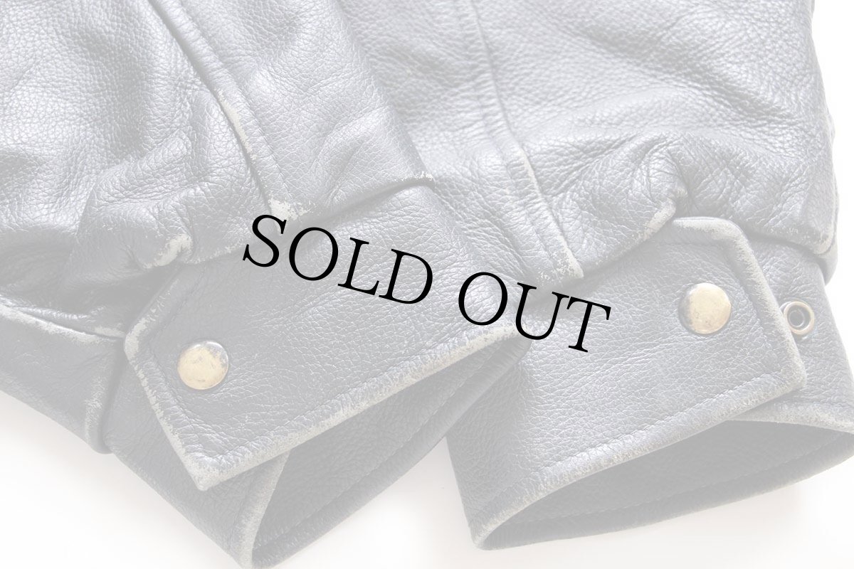 画像8: 00s カナダ製 NORTH END ALL CLIMATE WEAR スタンドカラー キルティングライナー メルトン ウール混 袖革スタジャン 紺 XL (8)