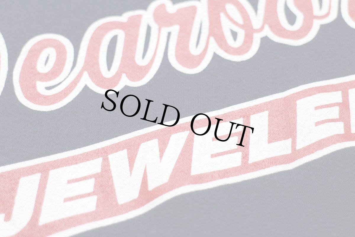 画像5: 90s USA製 RUSSELLラッセル Dearborn JEWELERS 前V スウェット 紺 L (5)