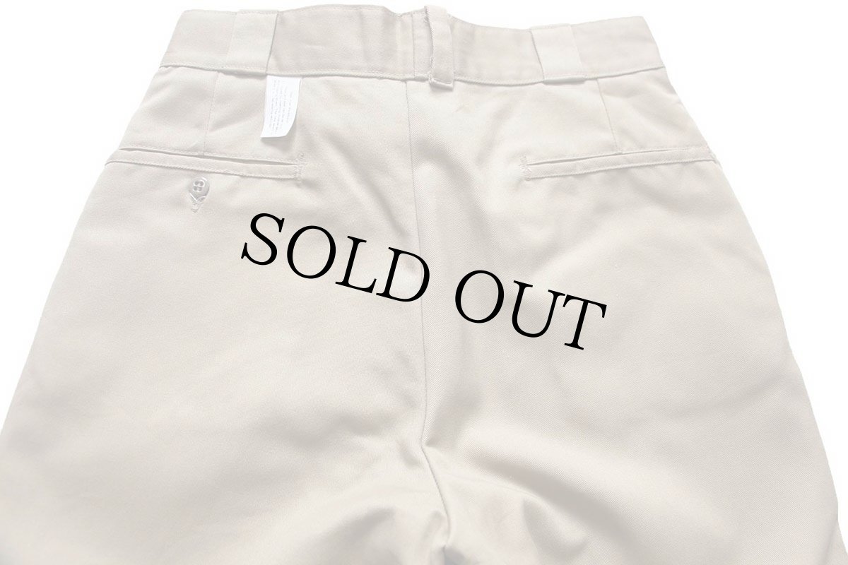 画像5: 80s USA製 L.L.Bean コットンライナー チノパン カーキ W30 L29 (5)