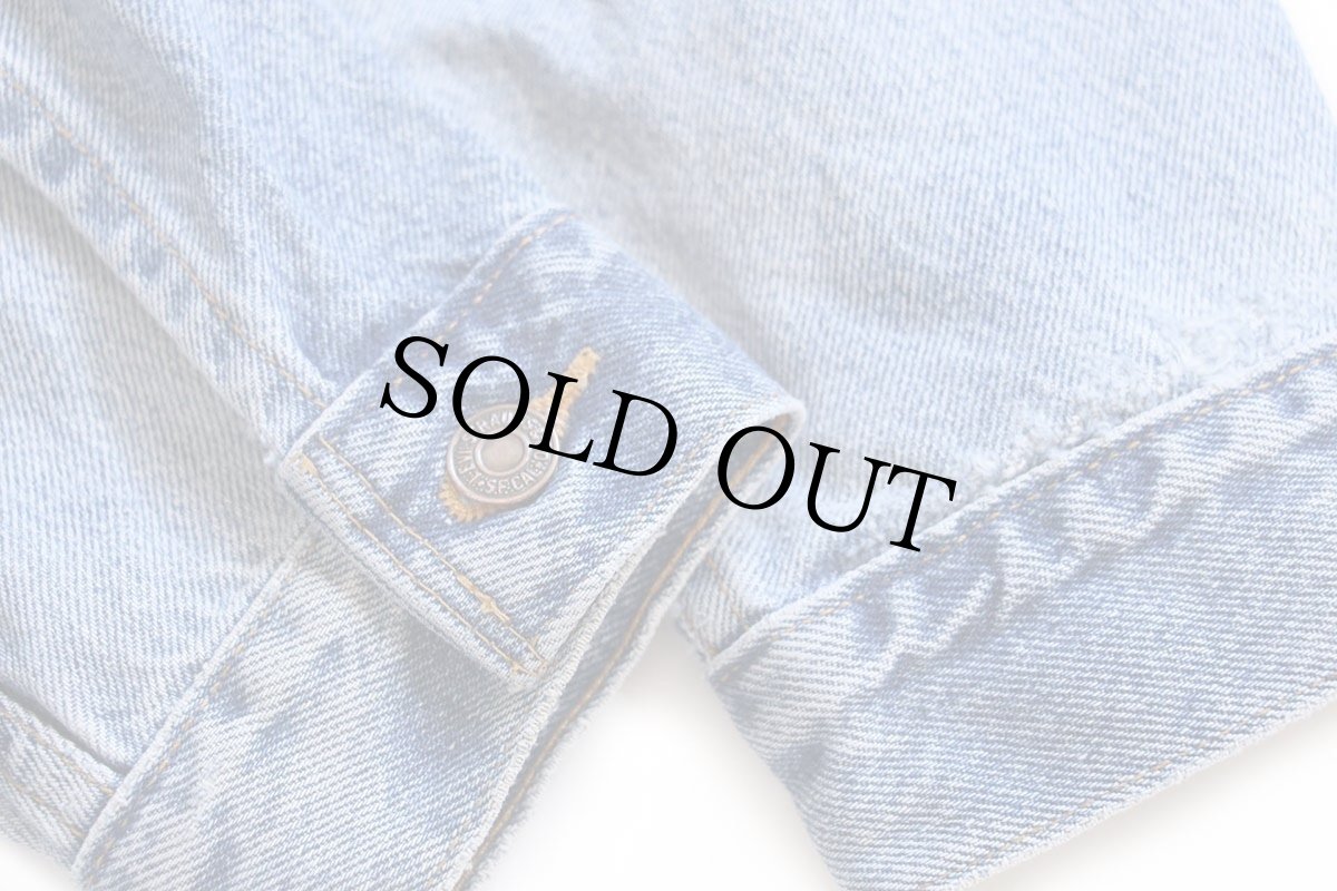 画像6: 90s Levi'sリーバイス 70507 デニムジャケット 4ポケット L★C (6)