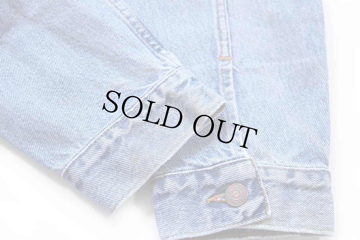 画像8: 00s USA製 Levi'sリーバイス 70507 デニムジャケット 4ポケット L★A (8)