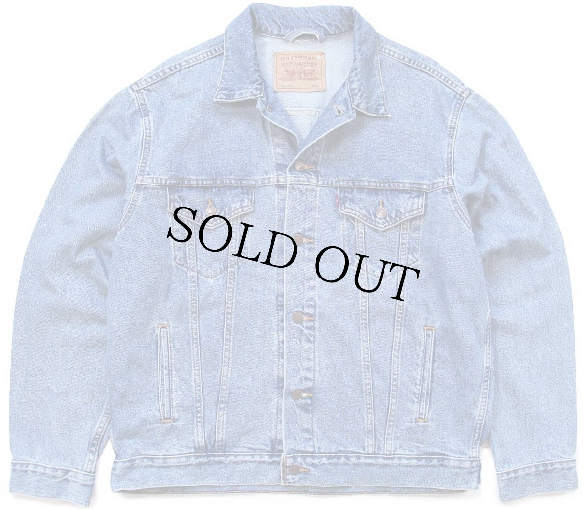 画像1: 90s Levi'sリーバイス 70507 デニムジャケット 4ポケット L★B (1)