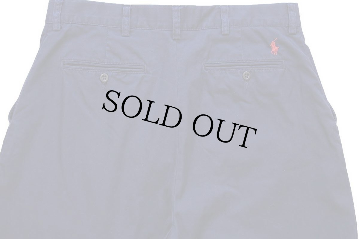 画像5: 00s ポロ ラルフローレン PROSPECT PANT コットンパンツ 紺 w34 L30★306 (5)