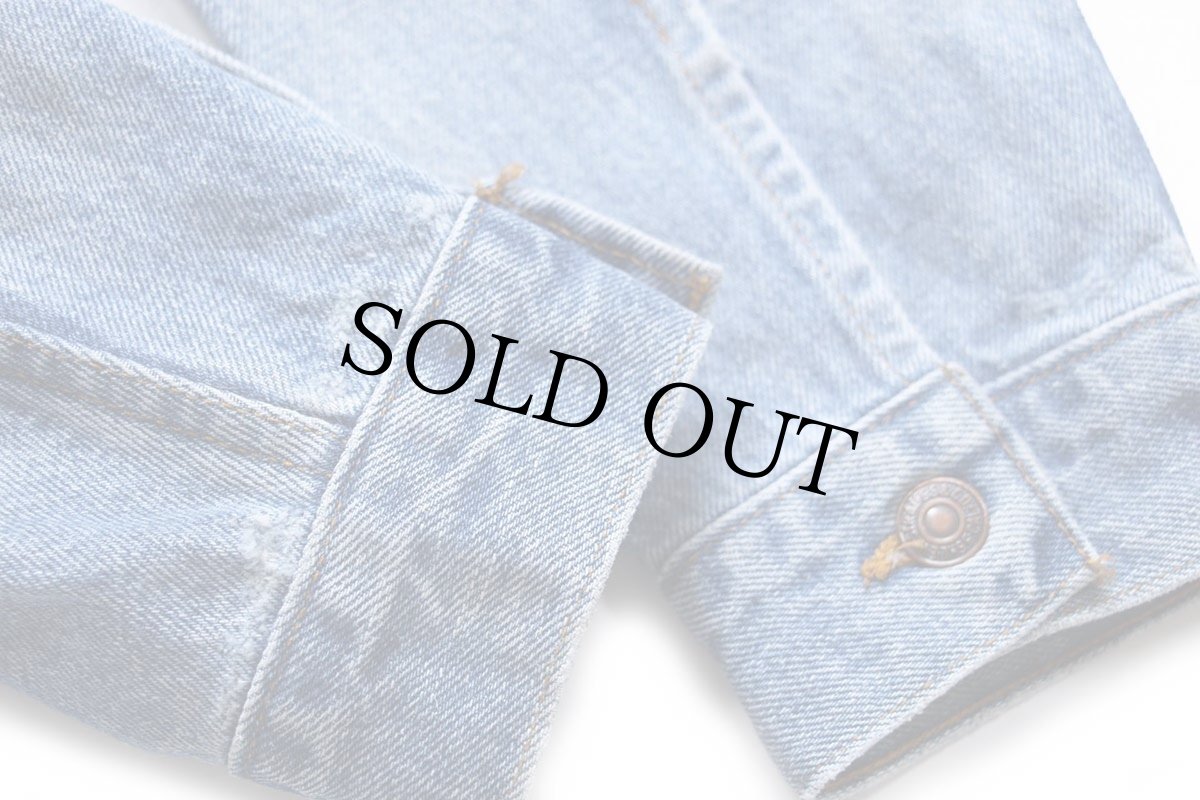 画像9: 90s USA製 Levi'sリーバイス 70507 デニムジャケット 4ポケット S (9)