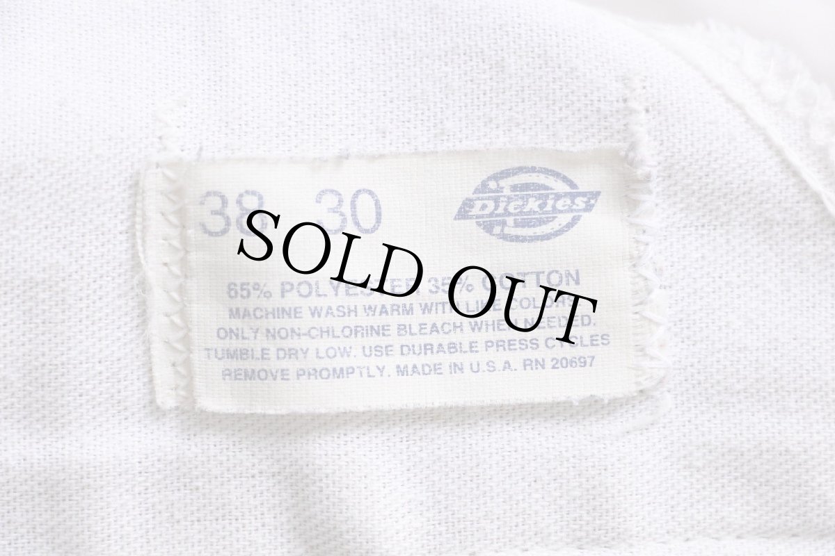 画像6: 90s USA製 Dickiesディッキーズ ワークパンツ カーキ w38 L30★874 (6)